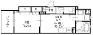 クリエオーレ清瀧の物件間取画像